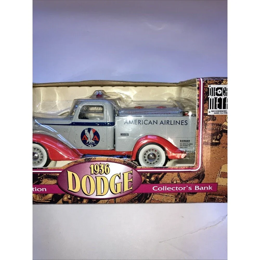 American Airlines LIBERTY CLASSICS 1936 DODGE TANKER TRUCK 1:28 SPECCAST DIECAST